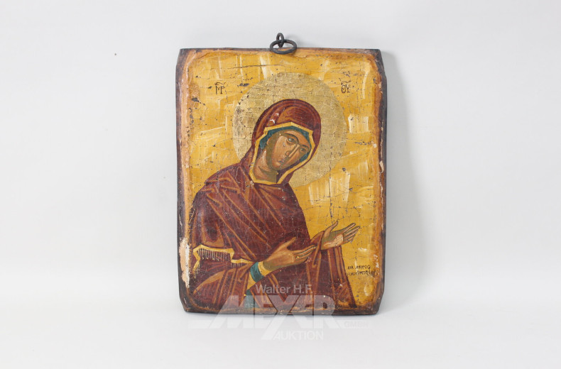 Ikone und diverse Besteckteile