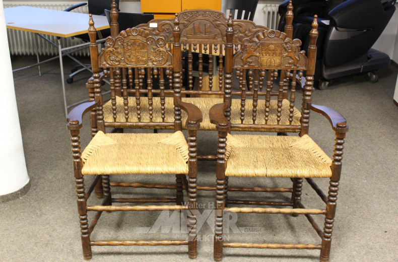 alte Sitzgarnitur im Worpsweder Stil