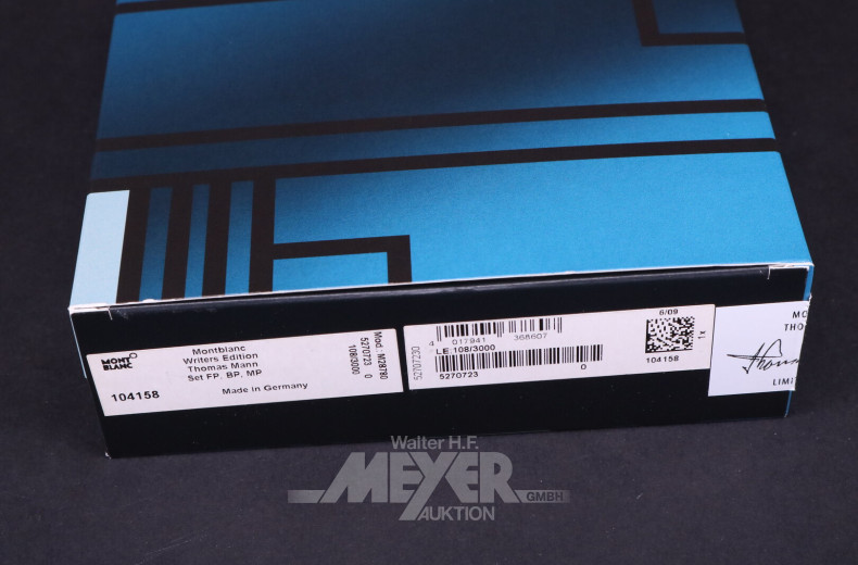 Writers Edition 12000 Thomas Mann Set 2009