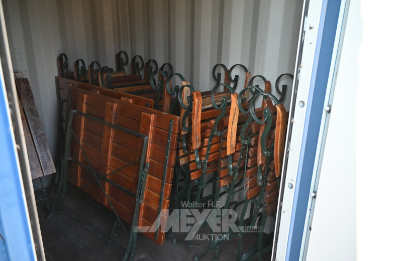 Posten div. Terrassen-/Gartenmöbel: