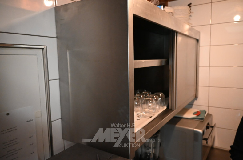 Wandregale/ Schränke V2A