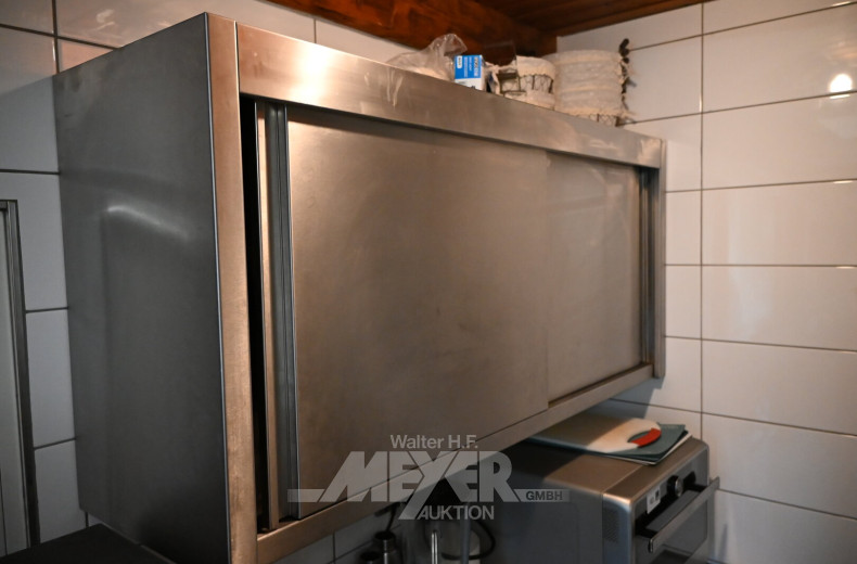 Wandregale/ Schränke V2A