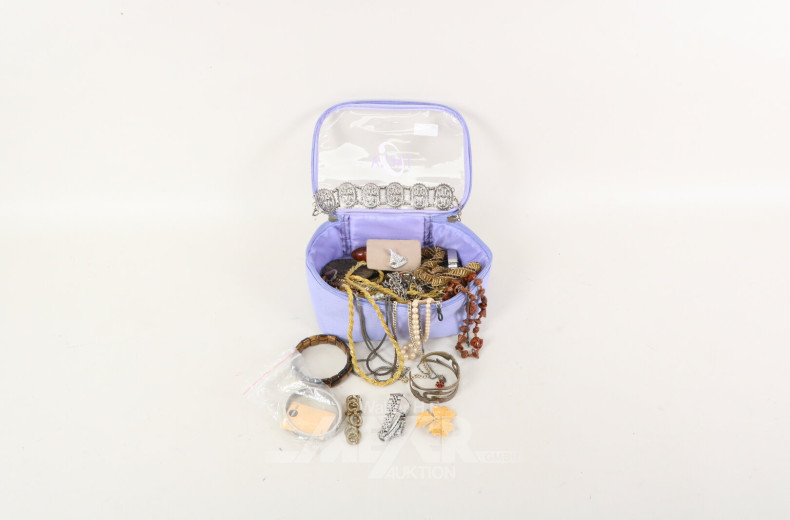 Kleine Kulturtasche Modeschmuck