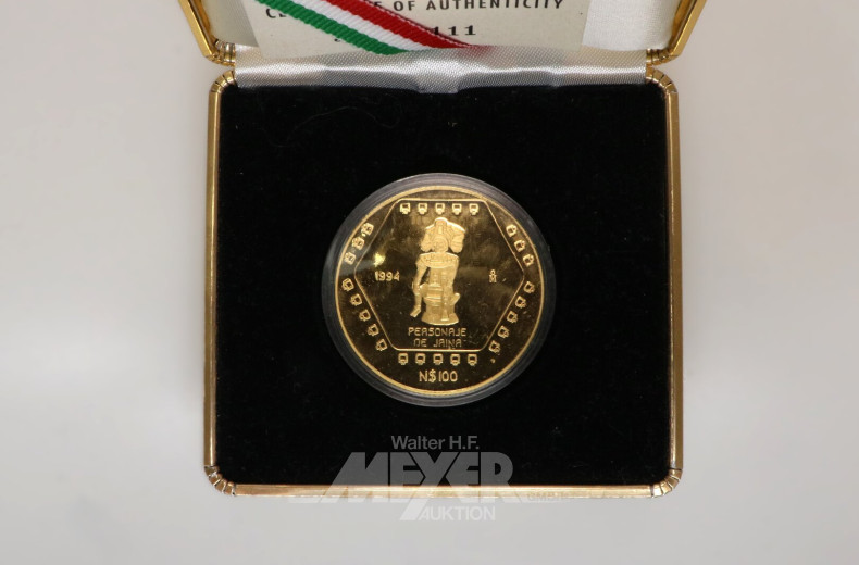 Mexiko - 100 Pesos 'Personaje de Jaina' 1994