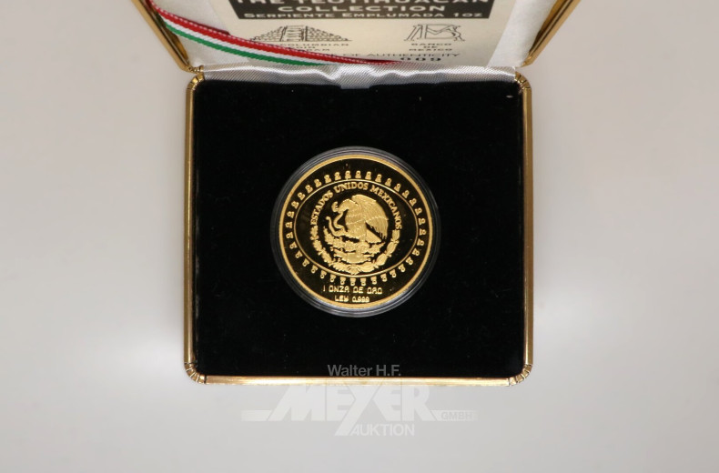 Mexiko - 100 Pesos 'Serpiente Emplumada' 1997