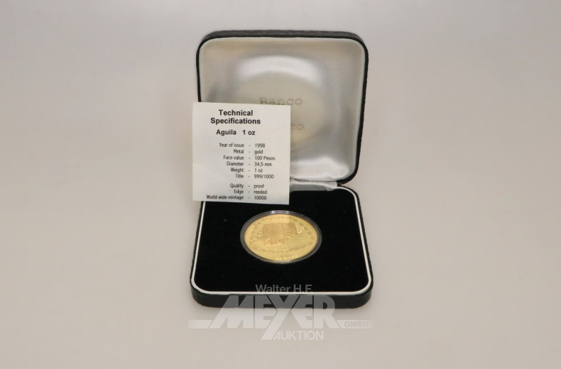 Mexiko - 100 Pesos 'Aguila' 1998