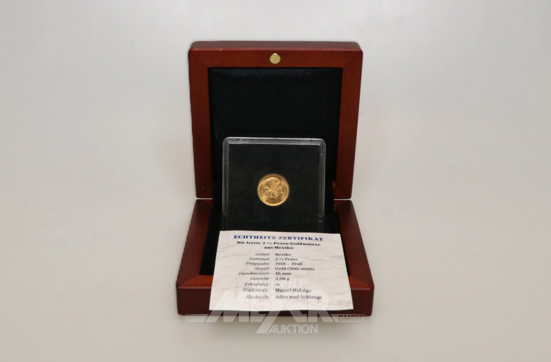 Mexiko 2,5 Pesos Miguel Hidalgo 1945