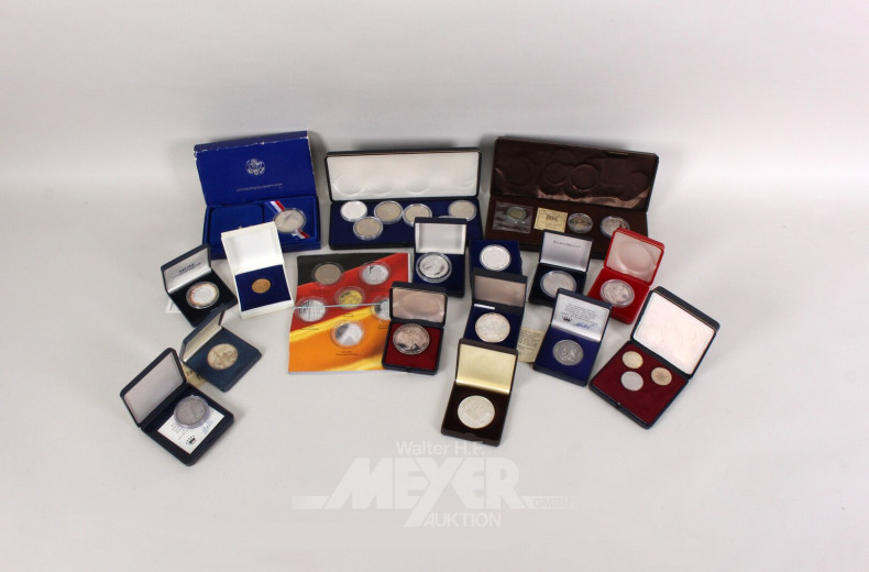 Konvolut BRD diverse Gedenkausgaben