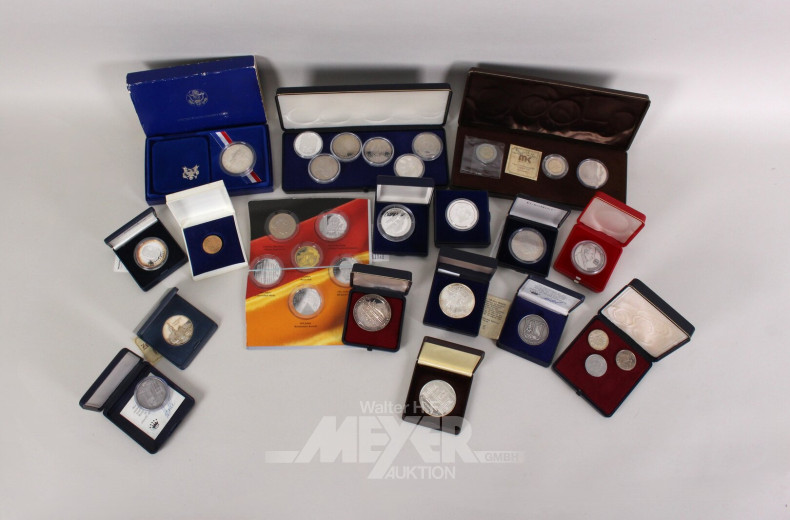 Konvolut BRD diverse Gedenkausgaben