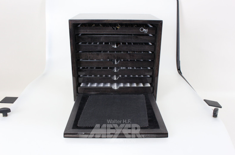 Sammlung von diversen Schreibgeräten in Sammlerkiste