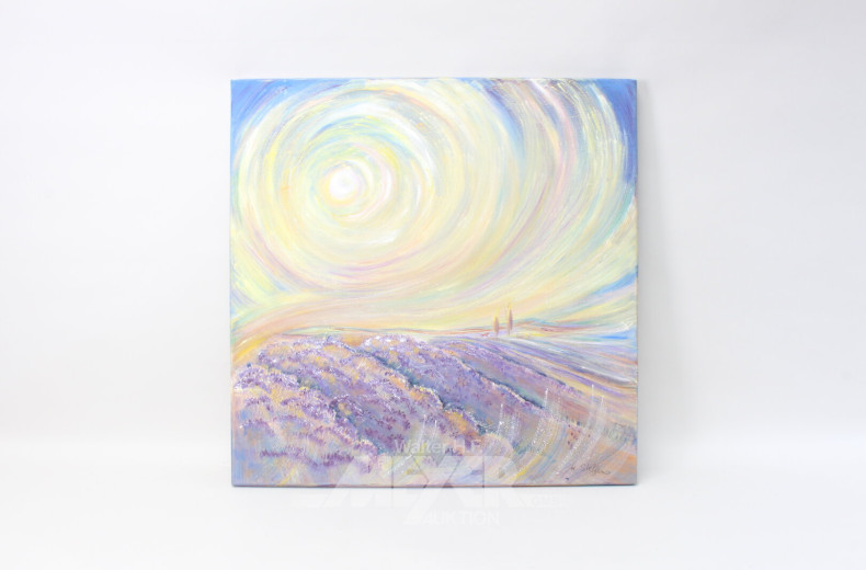 Posten div. Aquarelle und Graphiken "Landschaften, Blumenstlleben, Stadtansichten"