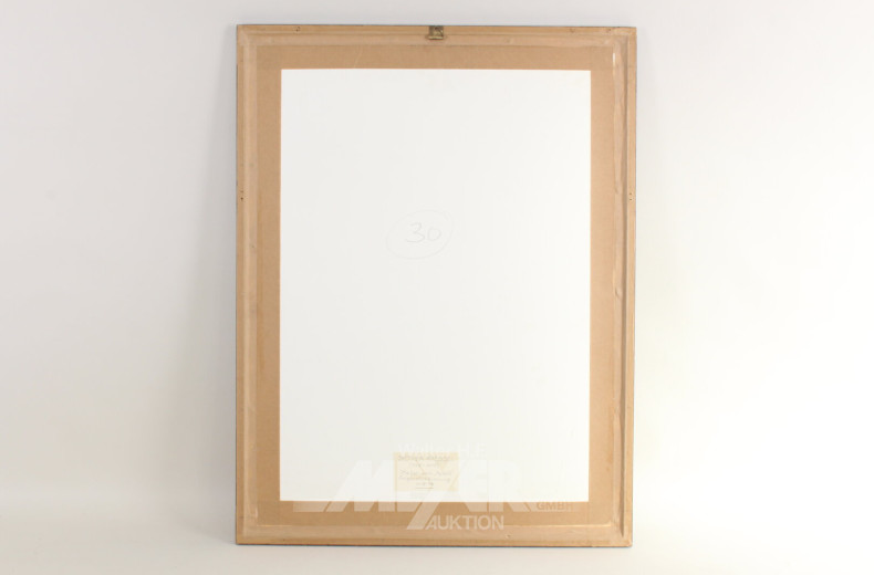 Paar Radierungen 'Till-Till' und 'Maler u. Modell'