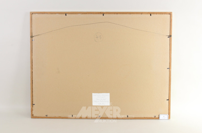 4 Radierungen und Drucke mit Selbstporträts