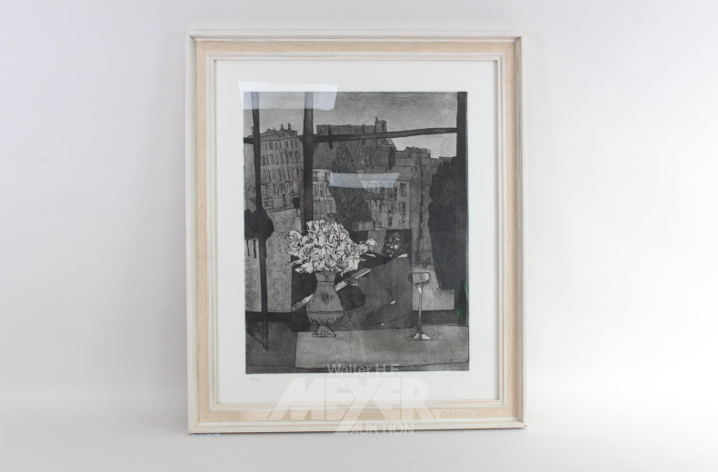 3 Radierungen und Federzeichnungen