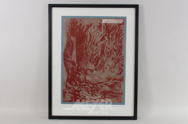 Farbsiebdruck 'Mordecai'