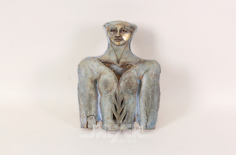 Wandrelief-Figur "Frau"