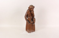 Holzfigur "Affe"