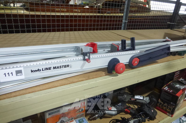 Posten Winkelschienen und Anschläge