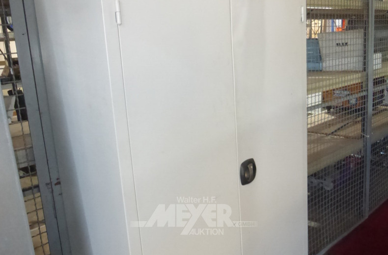 Metall- Magazinschrank, 2-türig