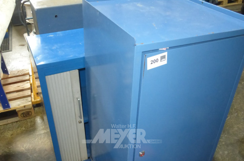 3 Metall- Magazinwerkzeugschränke