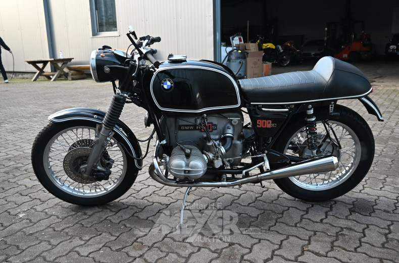 BMW R90/S, schwarz