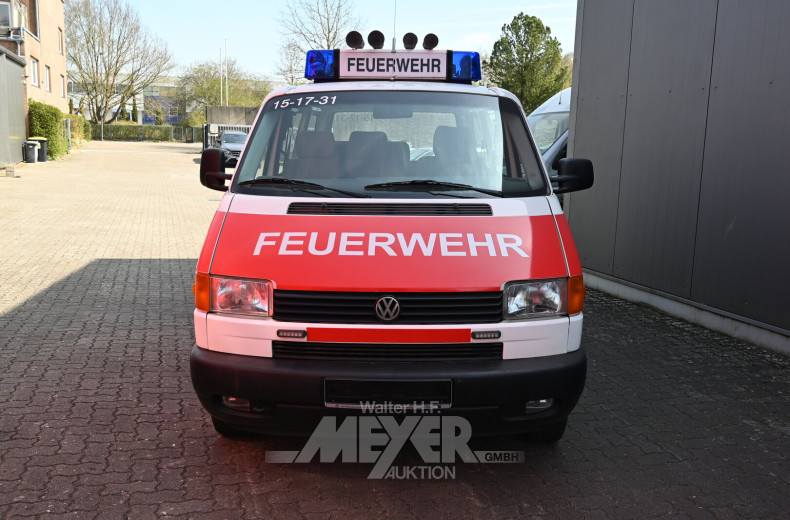 Feuerwehr-Mannschaftswagen, VOLKSWAGEN T4
