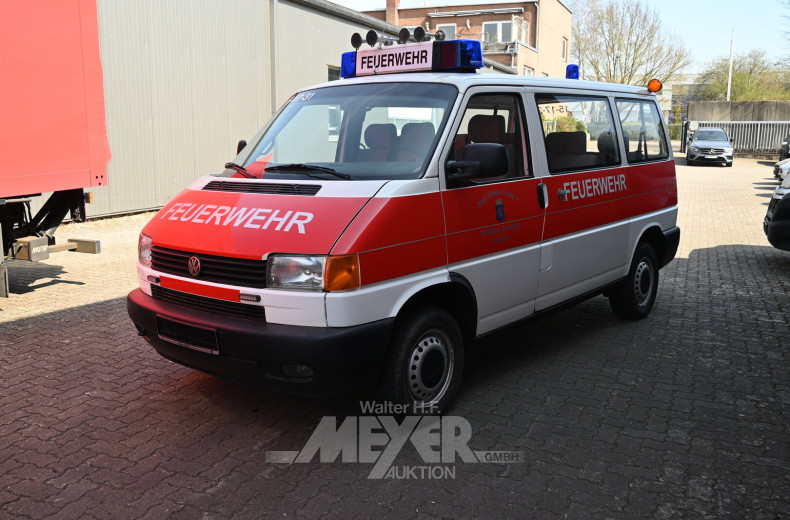Feuerwehr-Mannschaftswagen, VOLKSWAGEN T4