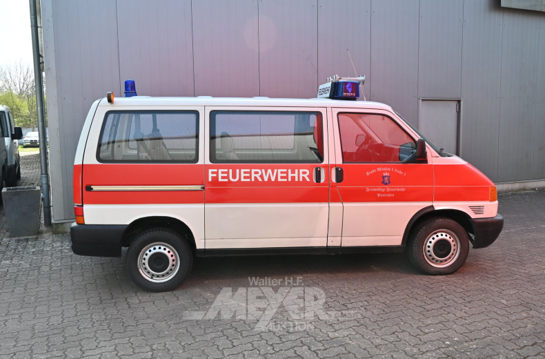 Feuerwehr-Mannschaftswagen, VOLKSWAGEN T4