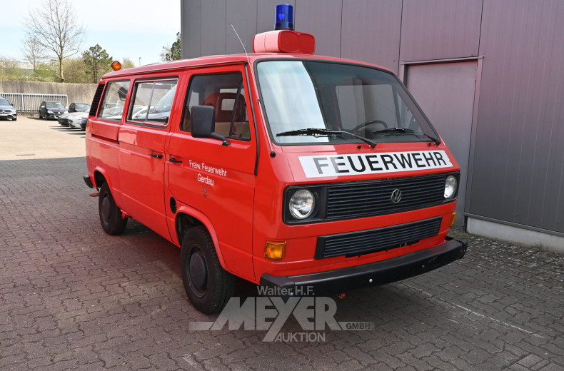 Feuerwehr-Führungsfahrzeug, VOLKSWAGEN T3