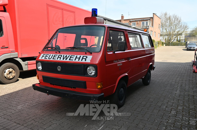 Feuerwehr-Führungsfahrzeug, VOLKSWAGEN T3