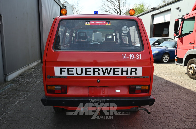 Feuerwehr-Führungsfahrzeug, VOLKSWAGEN T3