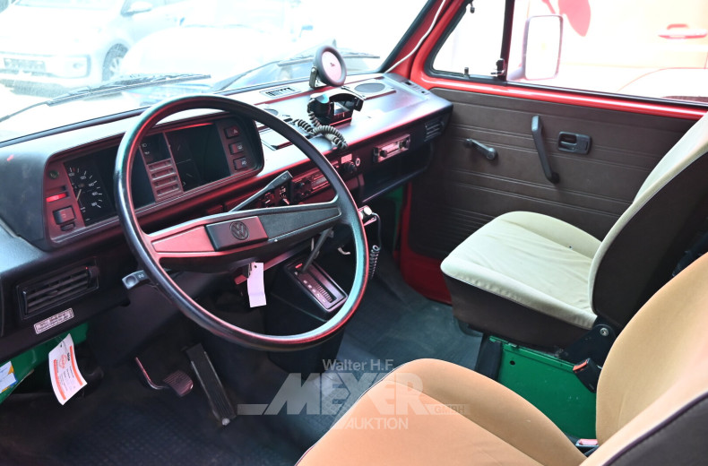 Feuerwehr-Führungsfahrzeug, VOLKSWAGEN T3