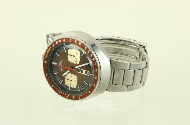 Herrenarmbanduhr Stahl SEIKO Sports