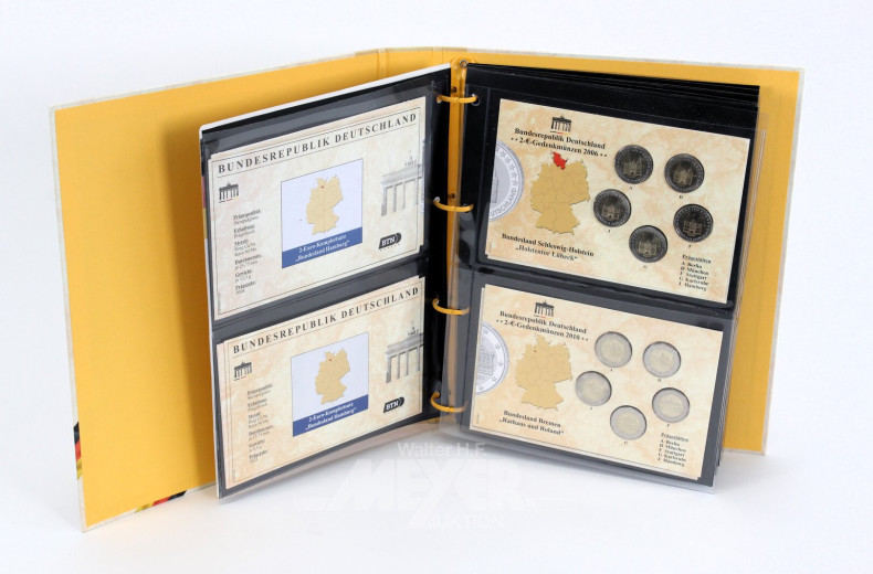 BRD - 2-Euro Komplettsätze