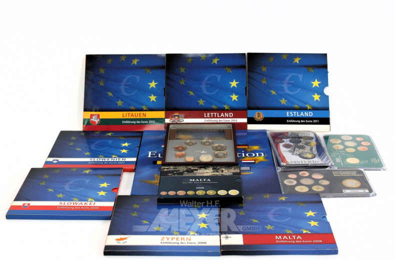 Posten Euro-Kursmünzensätze