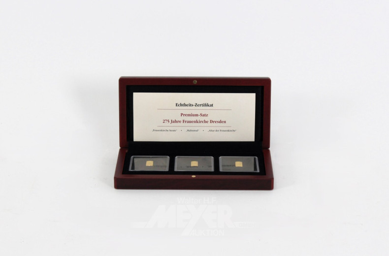 Premium-Satz '275 Jahre Frauenkirche Dresden'