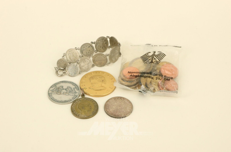 Kleines Konvolut Münzen