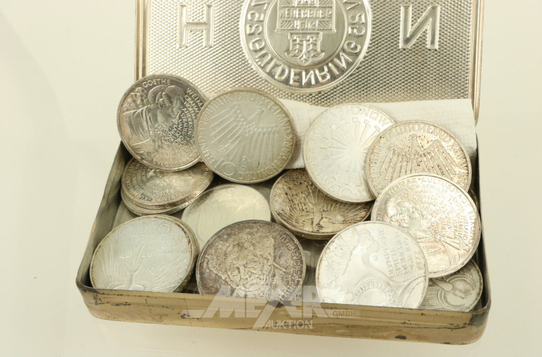 Posten Münzen Weimarer Republik bis BRD ab 1949