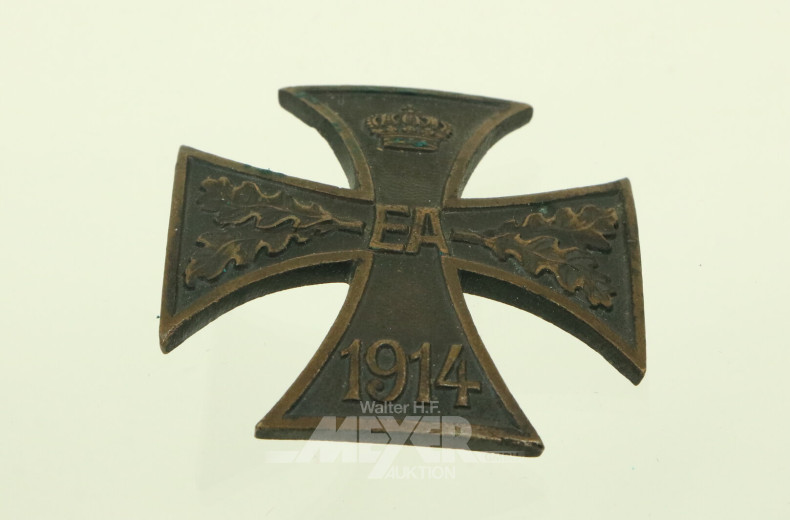 Herzogtum Braunschweig – Kriegsverdienstkreuz 1. Klasse (1918)
