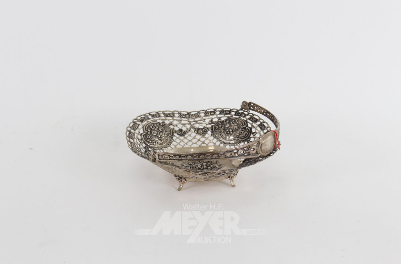 Durchbrochene Servierschale nach 1886