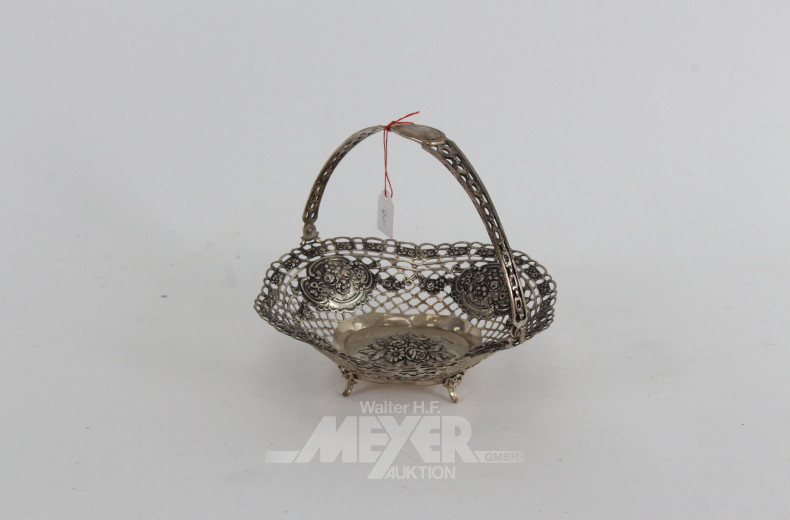 Durchbrochene Servierschale nach 1886