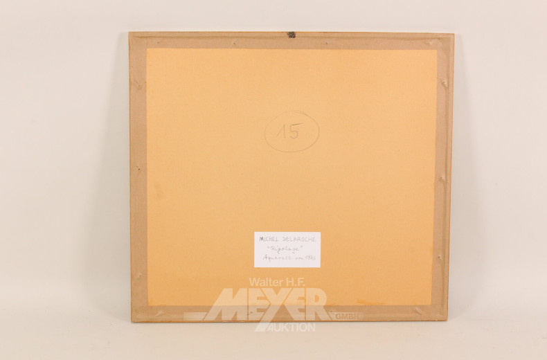 Paar abstrakte Kunstwerke