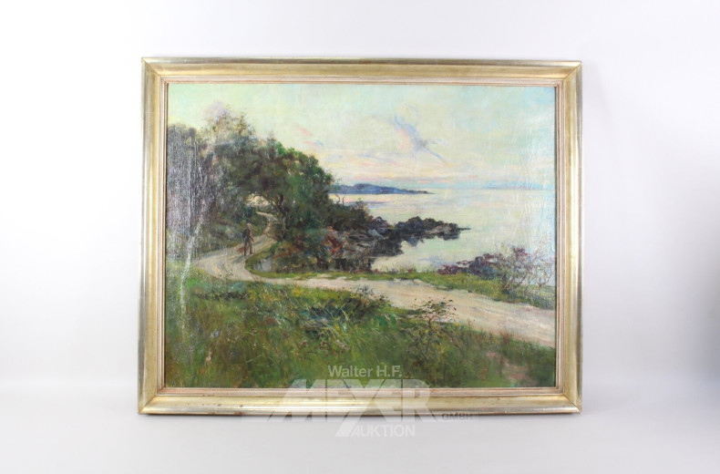 Gemälde "Flußlandschaft"