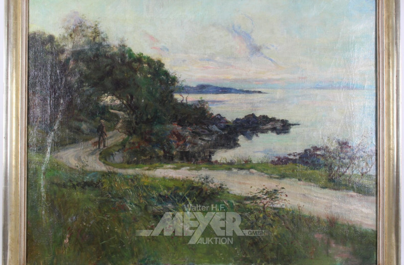 Gemälde "Flußlandschaft"