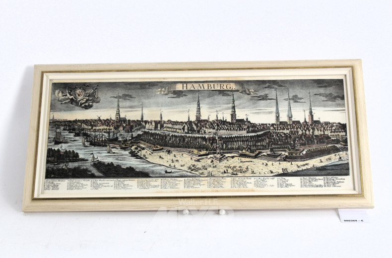 Panorama / Stadtansicht "Hamburg"