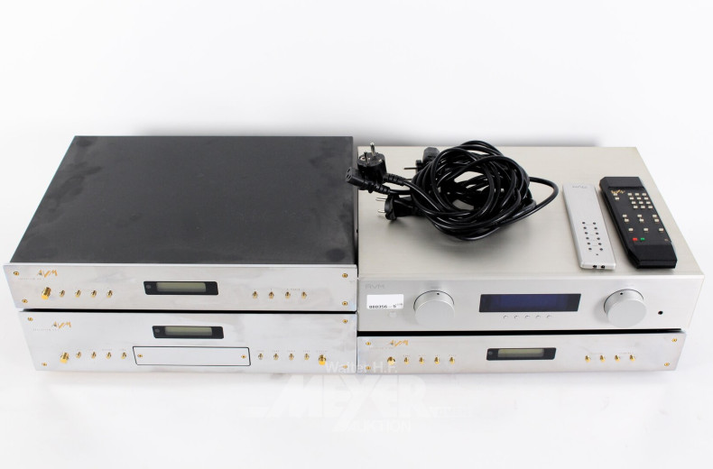High End Musikanlage AVM, 4-tlg., 2 FB