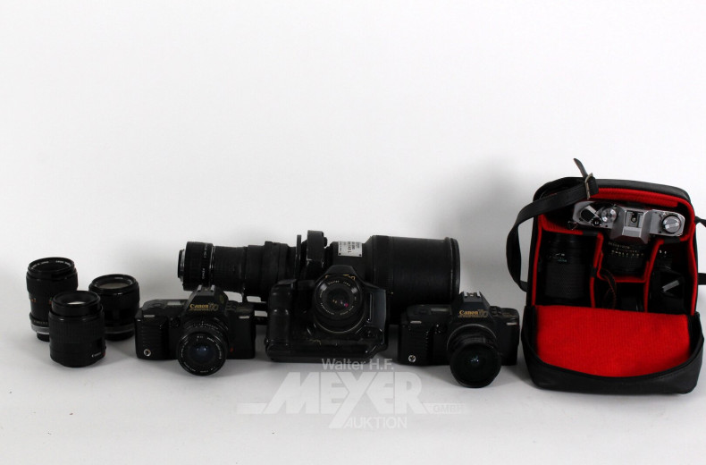 Posten Fotokameras u. Objektive