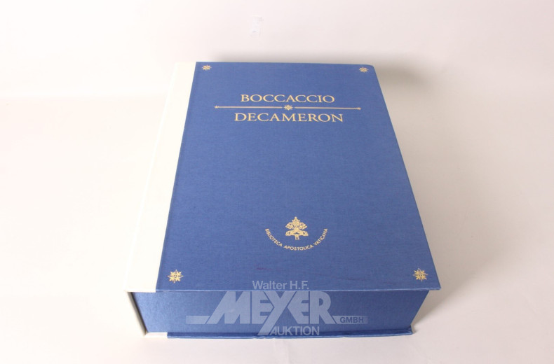 Faksimilie / Prachtbuch "Bocaccio - Decamerom"