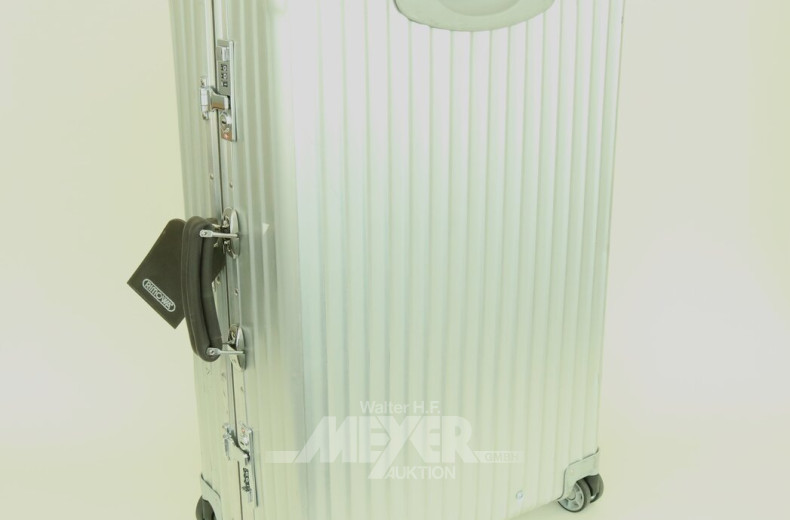 Großer Reisekoffer Aluminium