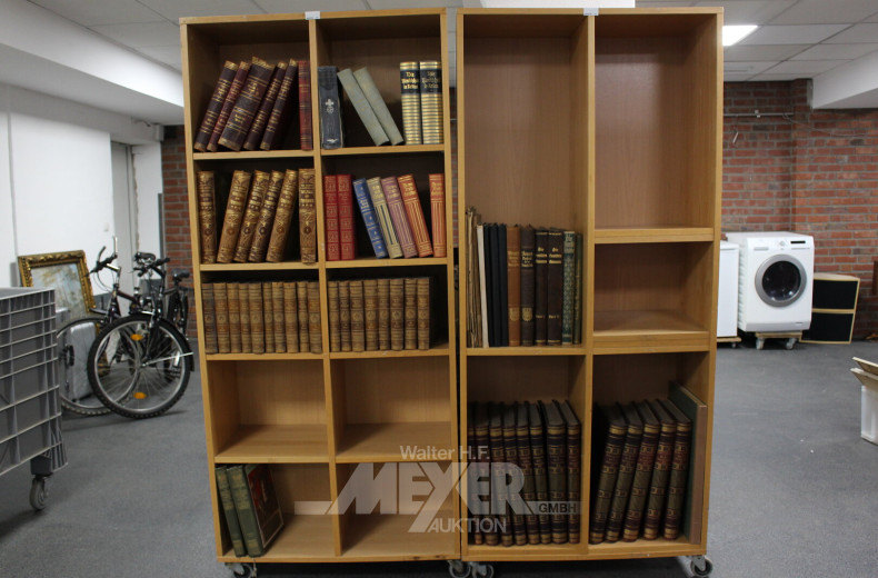 Gr. Posten antiquarischer Bücher und Bildbände